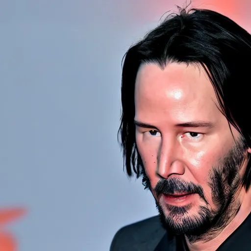 Image similar to Keanu Reeves In Avatar 4K quality super realistic