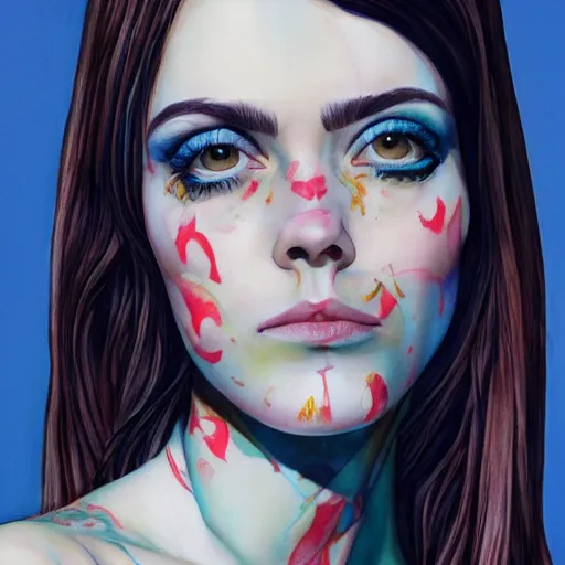Image similar to photo of young woman by martine johanna