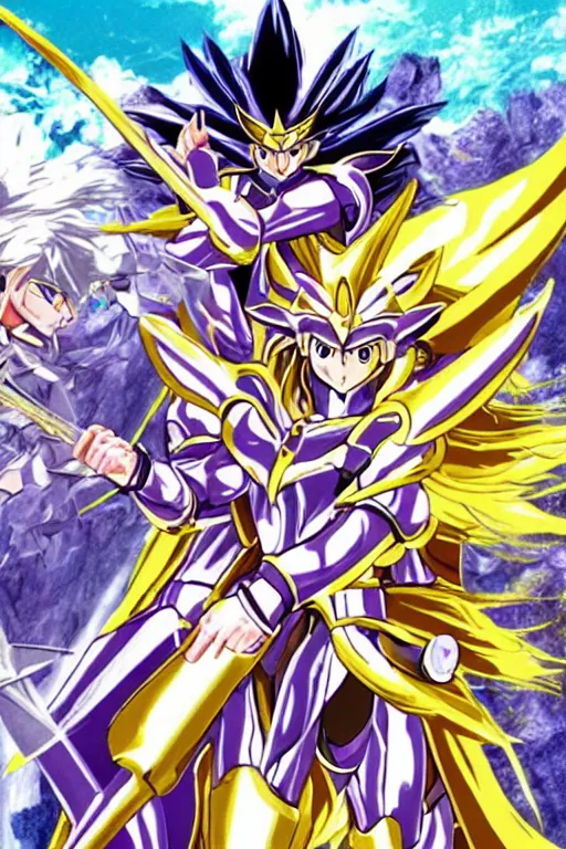 Prompt: 2 0 2 2 knights of the zodiac saint seiya battle for sanctuary hero suit armor manga mask minimalist verytoon nautiljon animes toei animation namco bandai