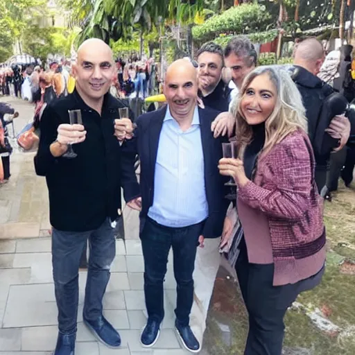 Image similar to horacio Rodriguez larreta birthday party photos