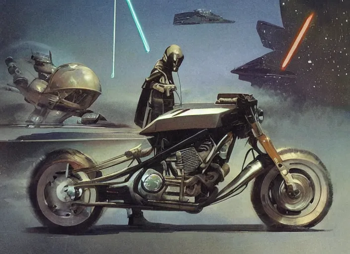 swoop bike star wars concept art