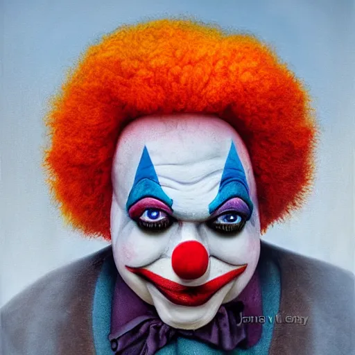 Image similar to Clown by James McCarthy