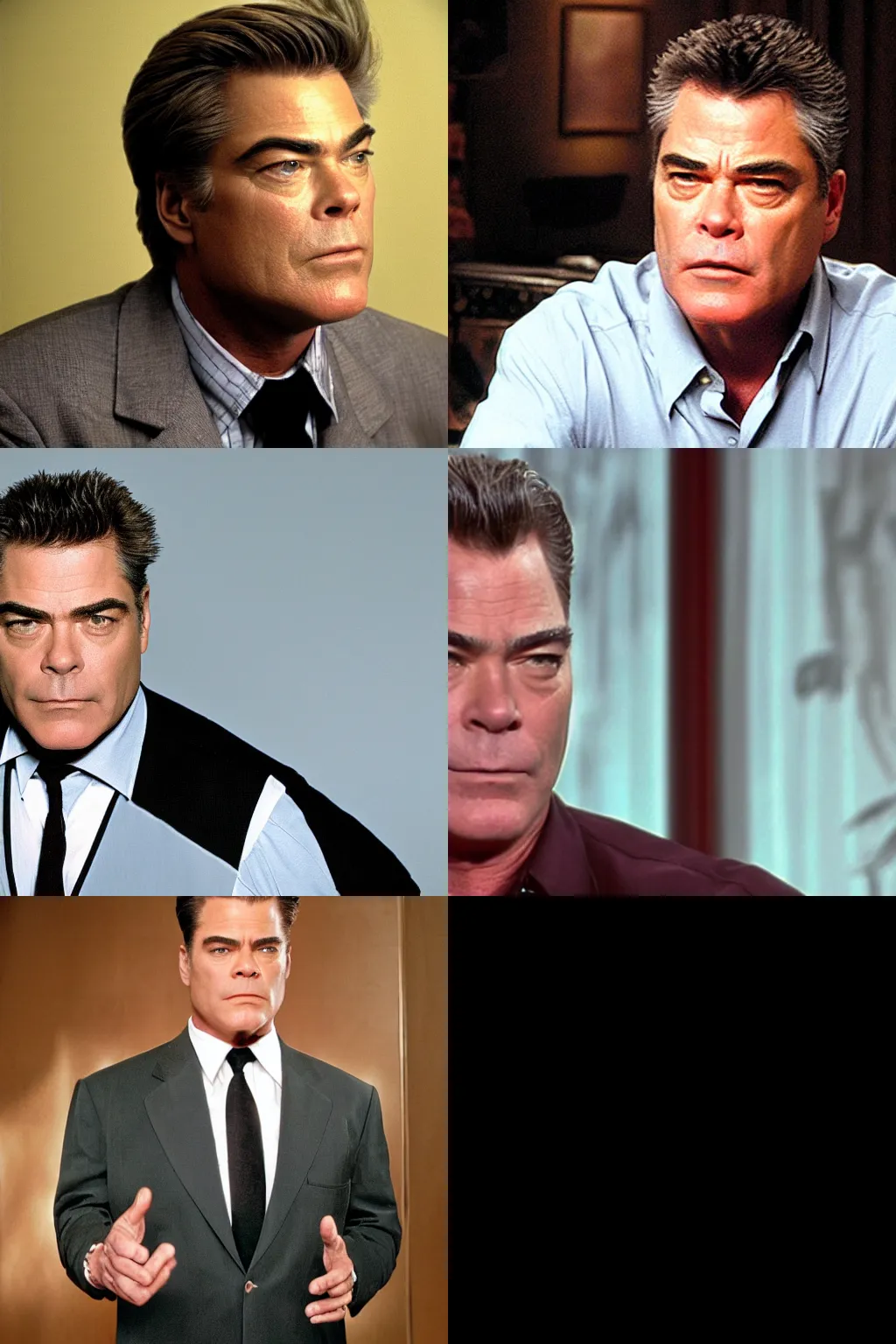 Prompt: ray liotta angry on 2 0 0 4 interview