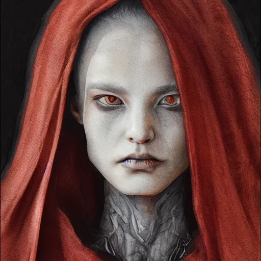 Prompt: portrait, female anthropomorphic cardinal druid, watercolor, dramatic lighting, cinematic, establishing shot, extremely high detail, foto realistic, cinematic lighting, pen and ink, intricate line drawings, by Yoshitaka Amano, Ruan Jia, Kentaro Miura, Artgerm, post processed, concept art, artstation, matte painting, style by eddie mendoza, raphael lacoste, alex ross,