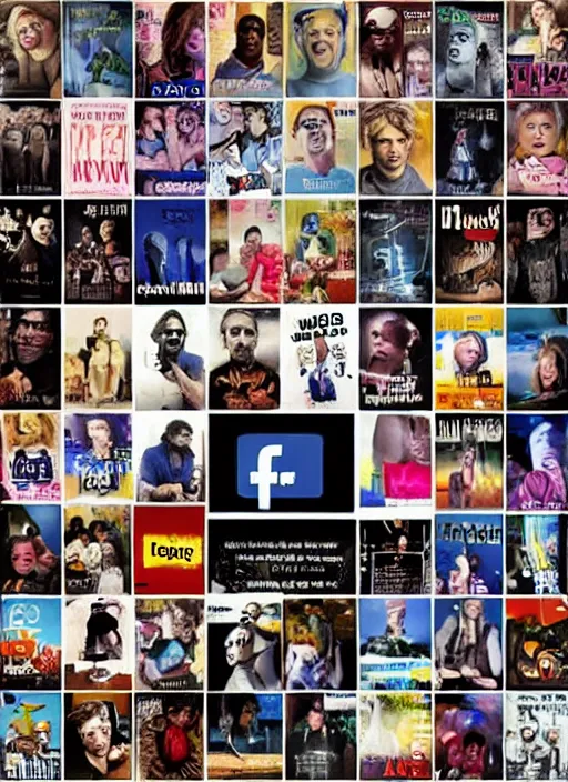 Image similar to facebook, meta, myspace, the movie, poster