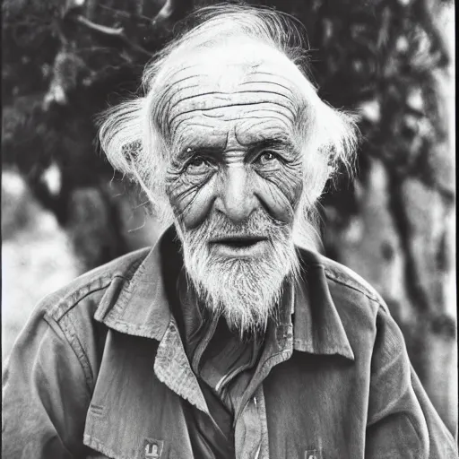 Prompt: photo of an afrikaans oom by ansel adams