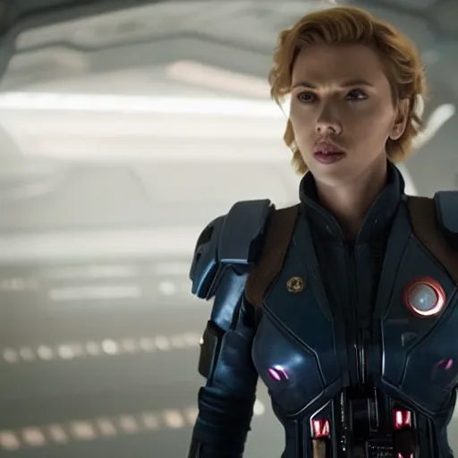 Image similar to a still of Scarlett Johansson in The Expanse (2015)