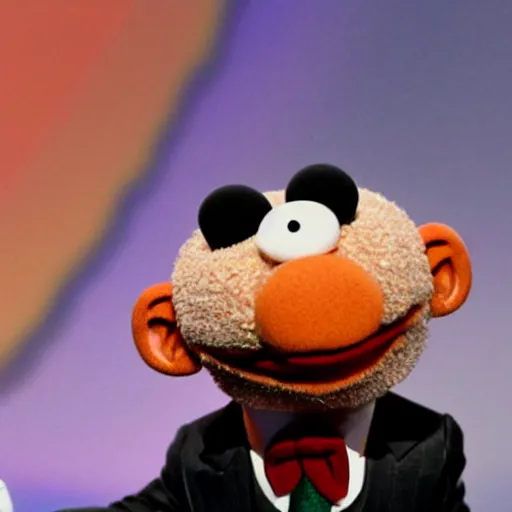 Image similar to steve harvey as a muppet