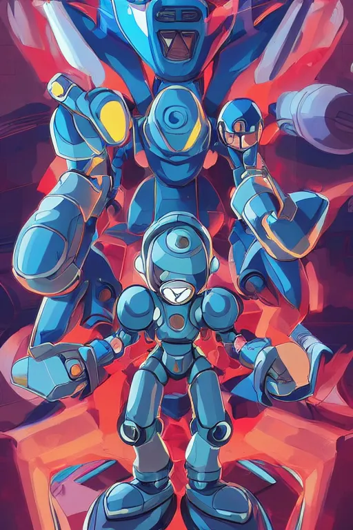 Image similar to robot ninja mask helmet megaman x zero rockman 2 0 2 2 switch game boss legacy collection fanart artsation, art gta 5 comics, behance hd by jesper ejsing, by rhads, makoto shinkai and lois van baarle, ilya kuvshinov, rossdraws global illumination ray tracing