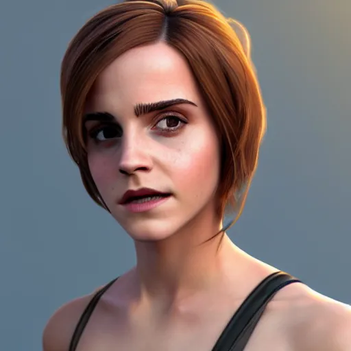 Image similar to surface inperfections emma watson as a pixar character cgsociety octane render unreal engine redshift render trending on artstation trending on artstation render blender behance cg superhero