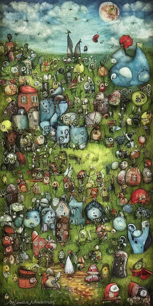 Image similar to a summer scene by alexander jansson