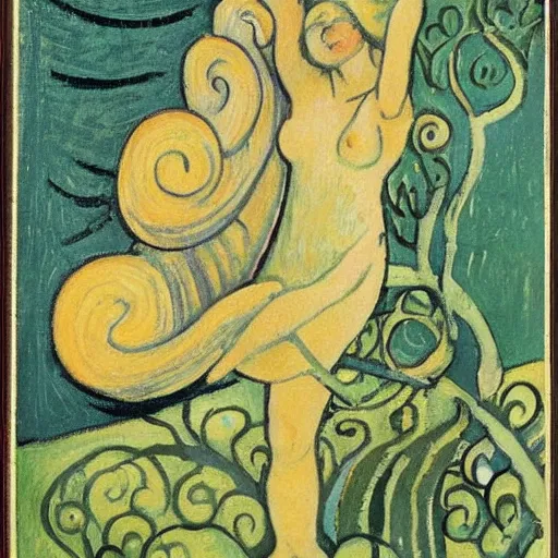 Image similar to snails by Maurice Denis