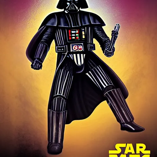 Image similar to c 3 p 0 as darth vader