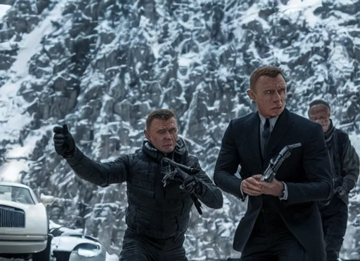 scene from the 2 0 1 5 james bond film spectre | Stable Diffusion | OpenArt
