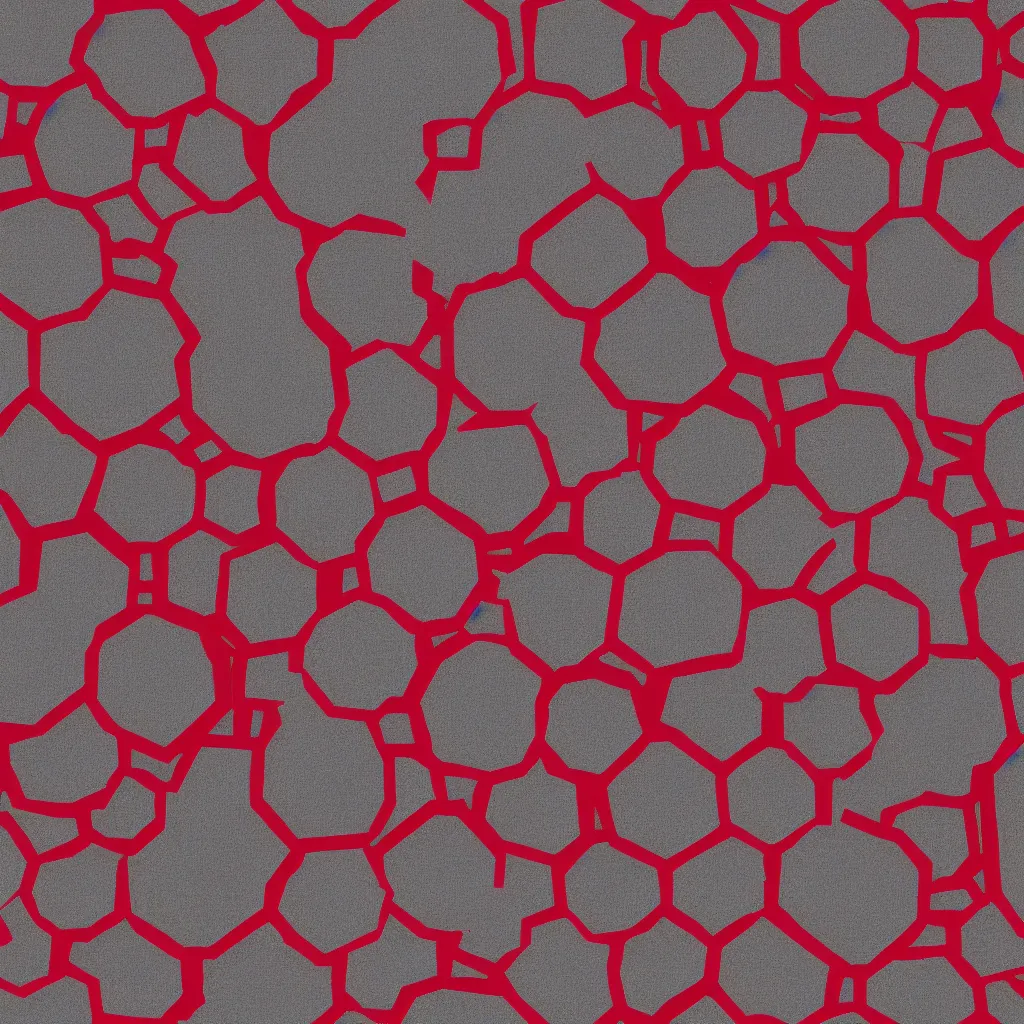 Prompt: seamless red and gray symmetric shockwave texture, 4k