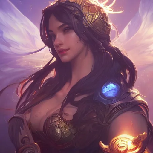 Image similar to perfectly - centered - portrait of league of legends, intricate, highly detailed, digital painting, artstation, concept art, smooth, sharp focus, illustration, unreal engine 5, 8 k, art by artgerm and greg rutkowski and alphonse mucha