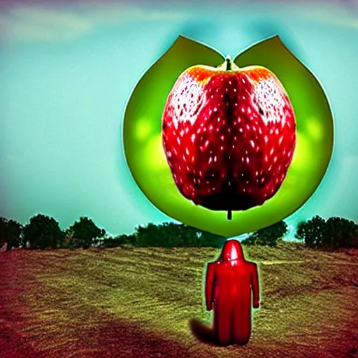 Image similar to Dystopian fruit