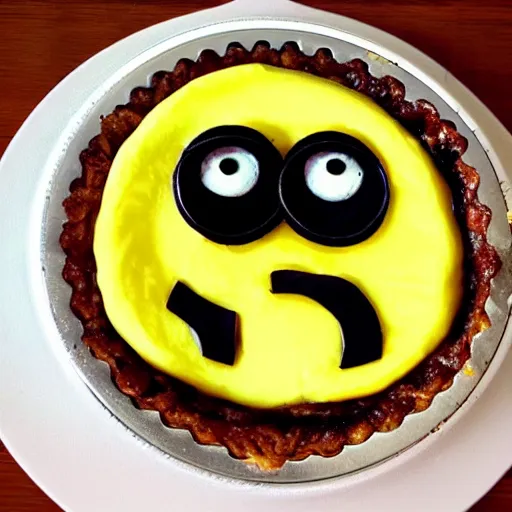 Image similar to minion pie