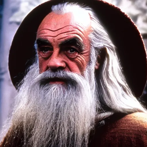 Prompt: sean connery as gandalf