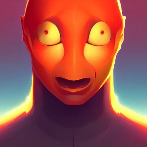 Image similar to face icon stylized minimalist alien 1 9 7 9, loftis, cory behance hd by jesper ejsing, by rhads, makoto shinkai and lois van baarle, ilya kuvshinov, rossdraws global illumination