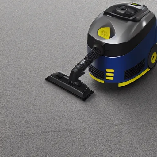 Image similar to karcher wd 2 vacuum cleaner looks like r 2 d 2, product photo 8 k,