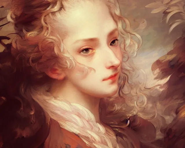 Prompt: photography of jean - antoine watteau, deep focus, d & d, fantasy, intricate, elegant, highly detailed, digital painting, artstation, concept art, matte, sharp focus, illustration, hearthstone, art by artgerm and greg rutkowski and alphonse mucha