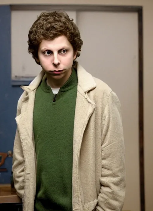 Image similar to Michael Cera as Shaft