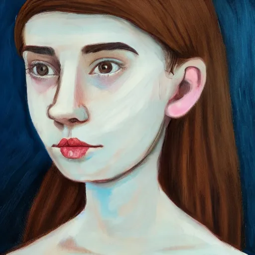 Prompt: https://artbreeder.b-cdn.net/imgs/e304bf5b490f19c85cd53281a2de.jpeg portrait of a welsh teenage girl with brown hair, glowing skin, delicate features, amelie poulain, fantasy, intricate, elegant, dress shirt, highly detailed, digital painting, artstation, concept art, smooth, sharp focus, illustration, art by Krenz Cushart and Artem Demura and alphonse mucha