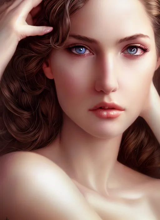 Image similar to a gorgeous female photo, professionally retouched, soft lighting, wearing a feather dress, realistic, smooth face, perfect eyes, wide angle, sharp focus on eyes, 8 k high definition, insanely detailed, intricate, elegant, art by artgerm and greg rutkowski and j scott campbell