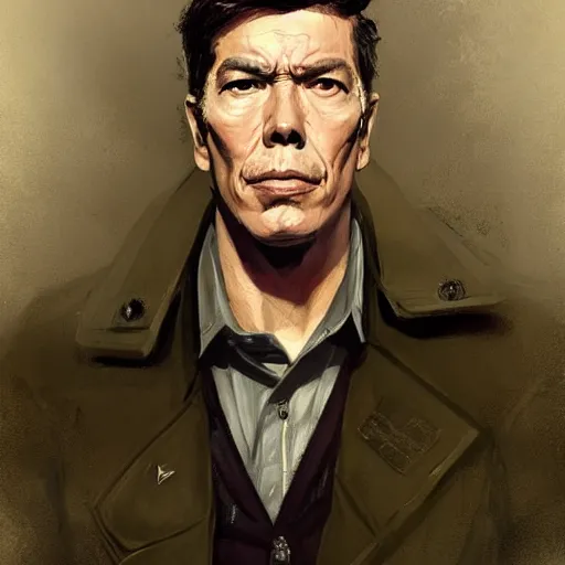 Prompt: portrait of james coburn, colourised, face portrait, epic, suave cool debonair, heist movie, fantasy, dieselpunk, hd shot, digital portrait, beautiful, artstation, comic style, by artgerm, guy denning, jakub rozalski, magali villeneuve and charlie bowater