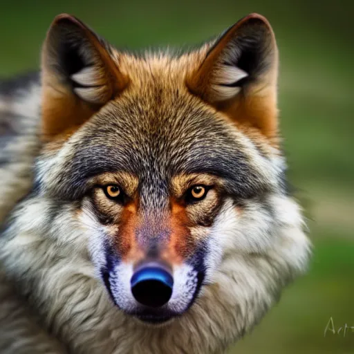 Image similar to professional photograph of a eurasian tibetan wolf, high quality, hd, 8 k, 4 k, magnificent, award - winning, nature, nature photography, awe - inspiring, highly detailed, amazing