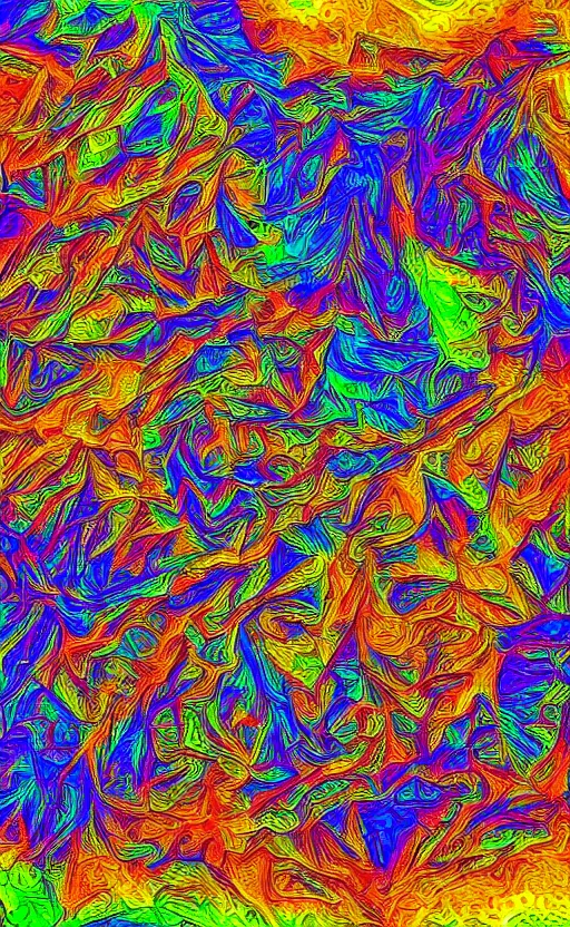 Image similar to deepdream. ai generated image