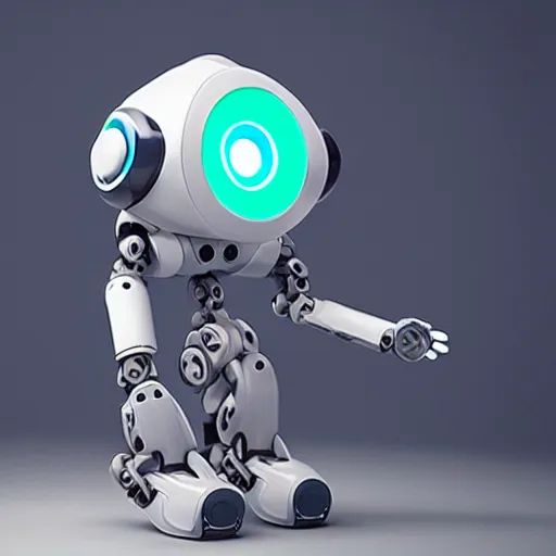 Prompt: futuristic discord robot