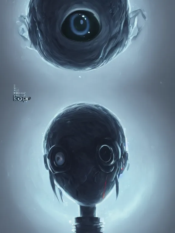 Image similar to Full shot of Kpop Cyclops idol with no face and an eyeball instead of head performing on stage. Orb Head. Sphere Head. Eyeball Head. Eye exam. Friendly horror. Realistic. Cryptid. Key Art. Fantasy Illustration. award winning, Artstation, intricate details, Hyperdetailed, 8k resolution.