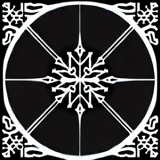 Image similar to vector art panel for cnc plasma, laser, stencil, unique winter design