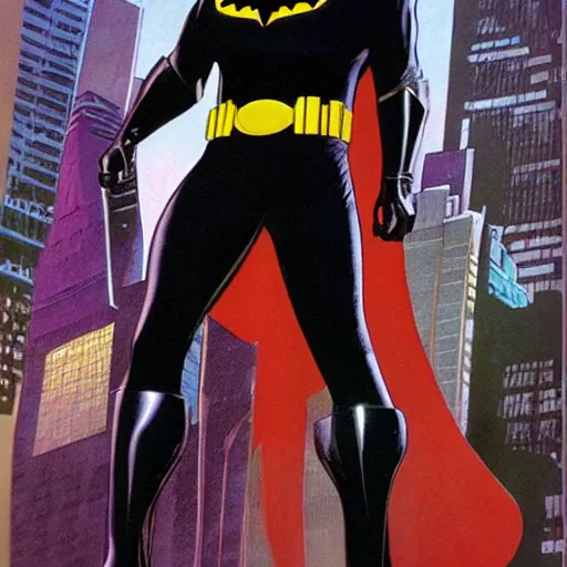 Image similar to batman full body character design by Alex ross