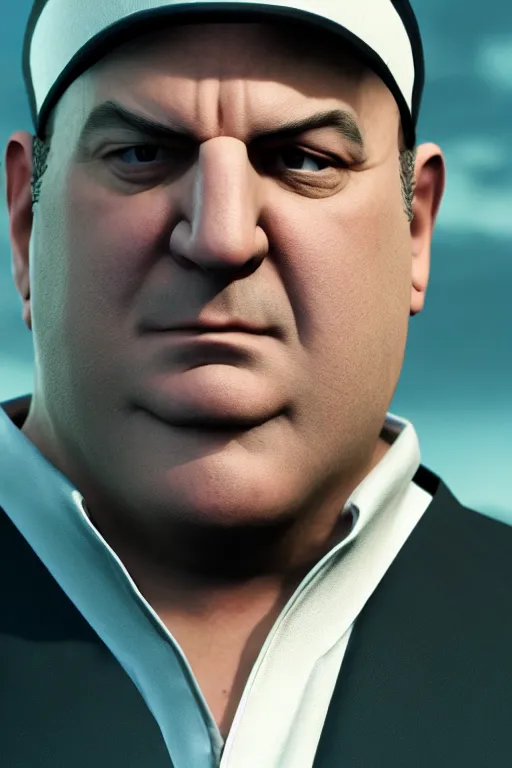 Prompt: [a still of Tony Soprano in Final Fantasy, 4k, HD, high quality, octane]