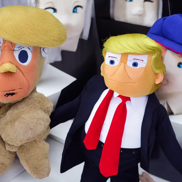 Trump stuffed hot sale animal