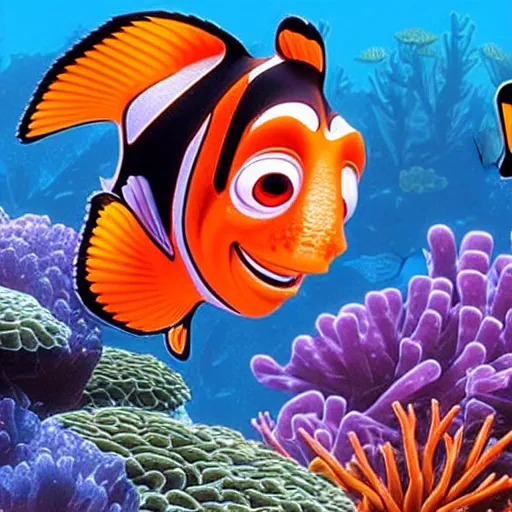 Prompt: finding nemo