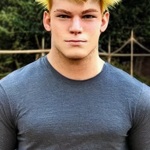 Image similar to Real live Brock from Pokémon as a human male