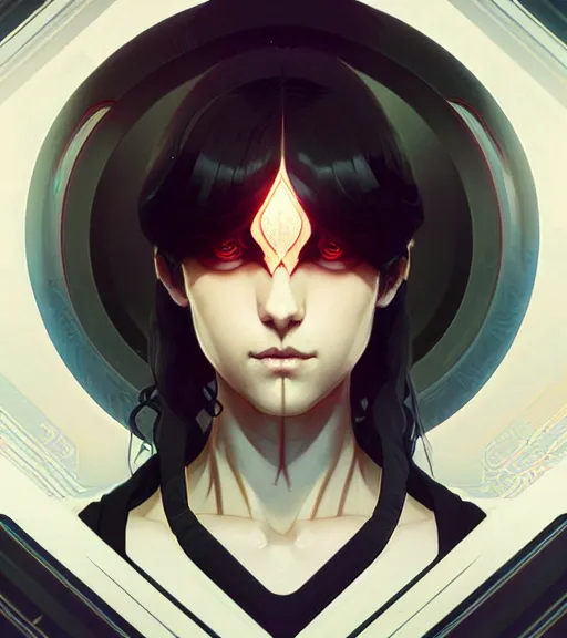 Image similar to symmetry ( naru from prey ) ultra detailed, intricate, dynamic lighting, digital art, anime, digital painting, art station, wlop, sharp focus, illustration, art by artgerm and greg rutkowski and alphonse mucha