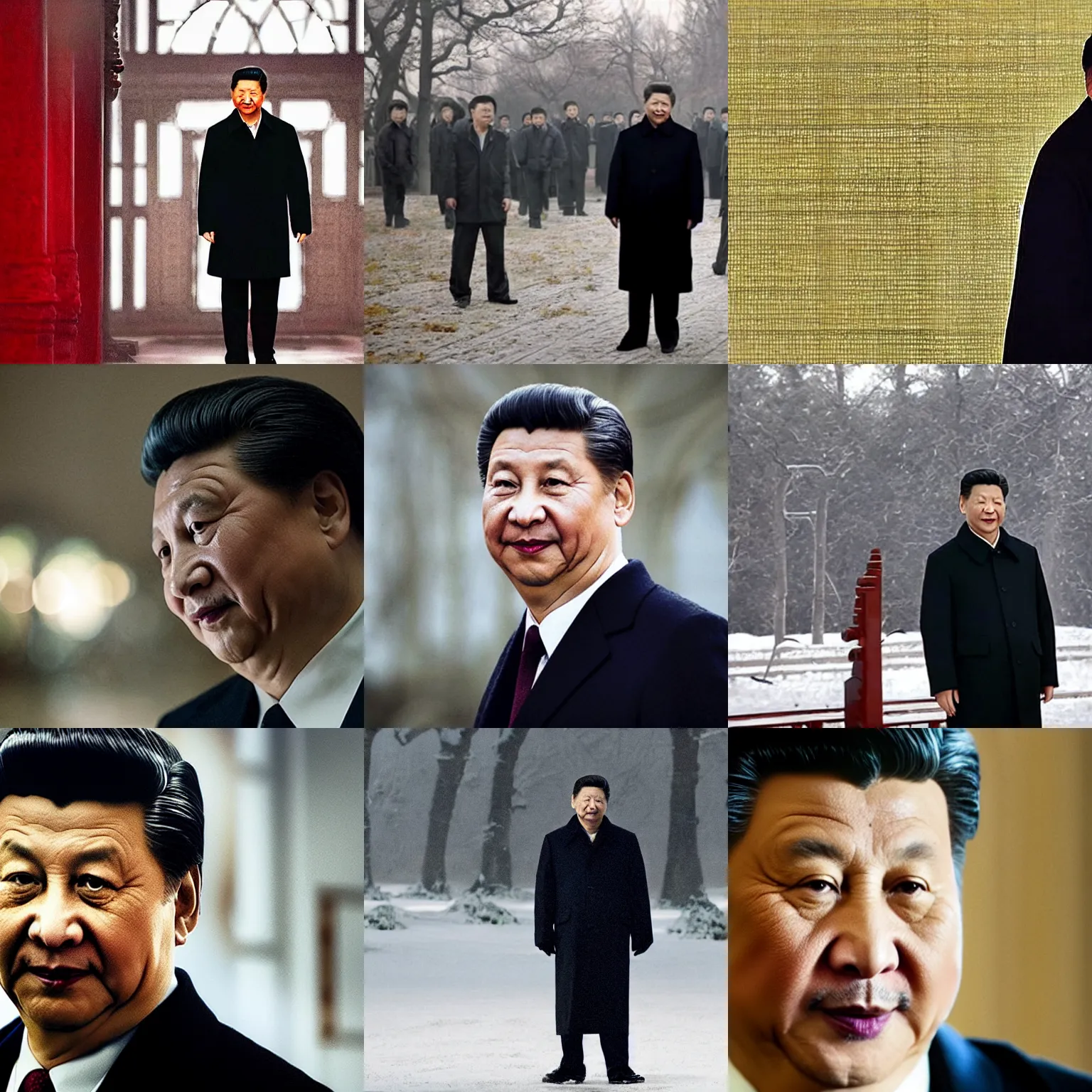 Prompt: Movie still of Xi Jinping in The Prestige