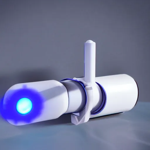 Prompt: quality product photo of the portal gun from portal