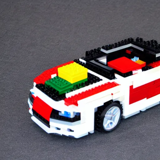 Image similar to audi a4 lego set