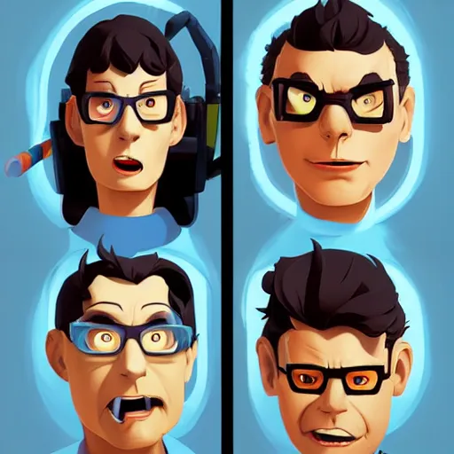 Image similar to face icon stylized minimalist ghostbusters, loftis, cory behance hd by jesper ejsing, by rhads, makoto shinkai and lois van baarle, ilya kuvshinov, rossdraws global illumination
