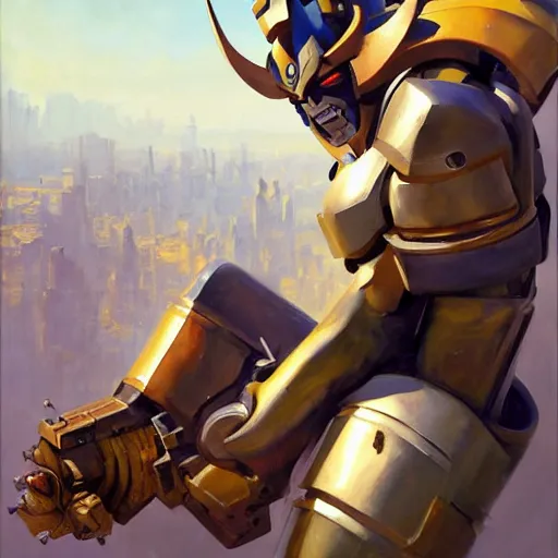 Image similar to greg manchess portrait painting of fierce galactus as overwatch character, medium shot, asymmetrical, profile picture, organic painting, sunny day, matte painting, bold shapes, hard edges, street art, trending on artstation, by huang guangjian, gil elvgren, ruan jia, greg rutkowski, gaston bussiere