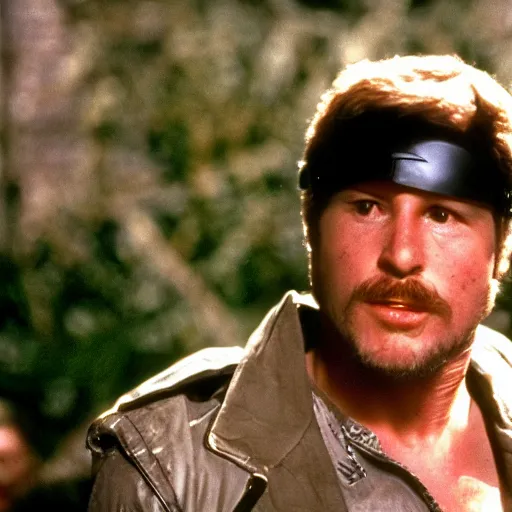 Prompt: richard dreyfuss as hawkeye in the avengers ( 1 9 7 8 )