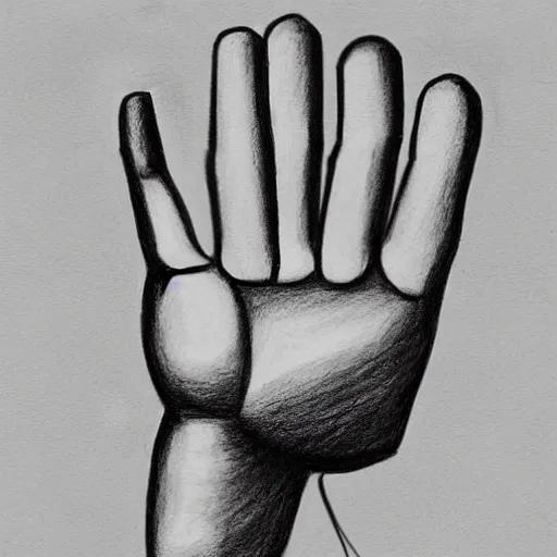 Prompt: a schizophrenic drawing depicting the hand of god, artistic abstarct