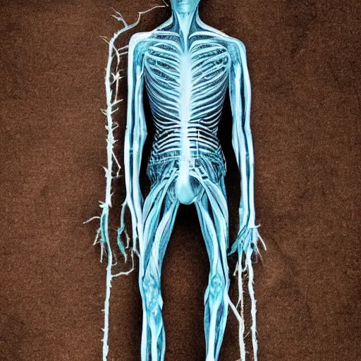 Image similar to flayed man waits transplant patiently