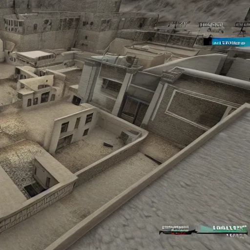 Image similar to map of Dust 2